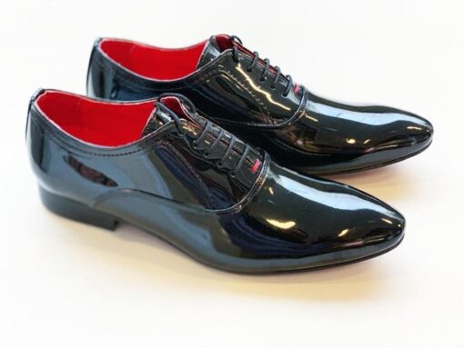 Zapato vestir charol negro