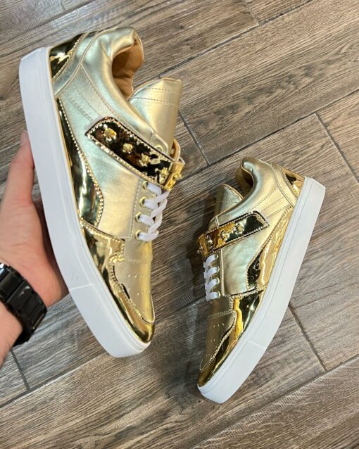 Tenis choclo dorado