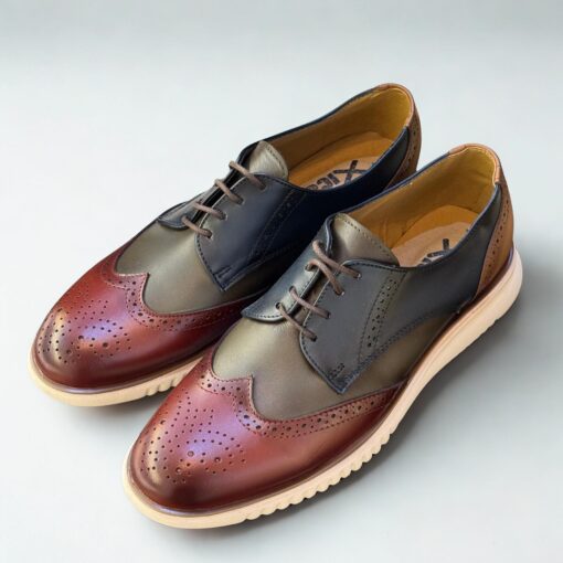Zapato bostoniano multicolor
