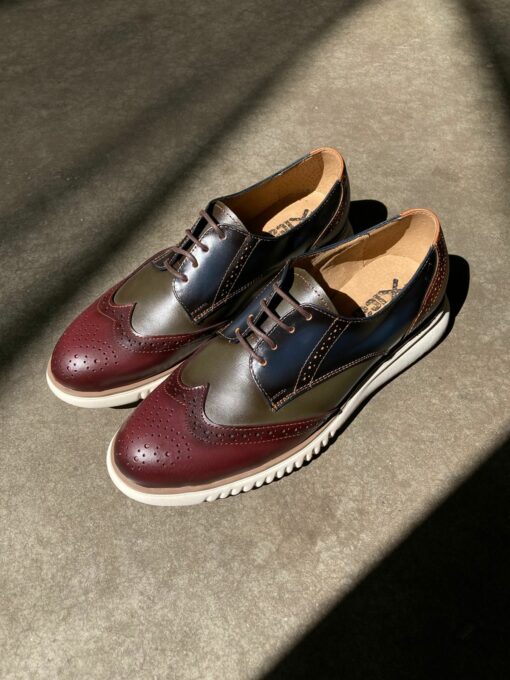 Zapato bostoniano multicolor